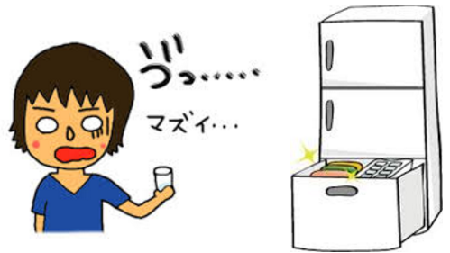 冷蔵庫　再凍結